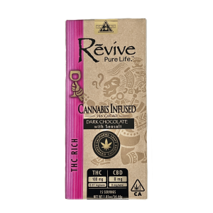 THC Rich Dark Chocolate Bar With Sea Salt